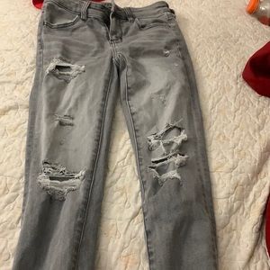 Grey jeans